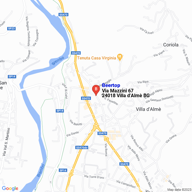 apri la mappa di Beertop