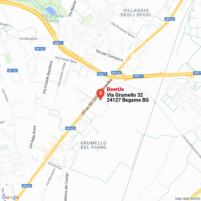 apri la mappa di BeerUs