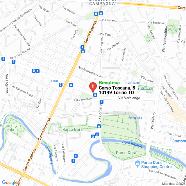 apri la mappa di Bevoteca