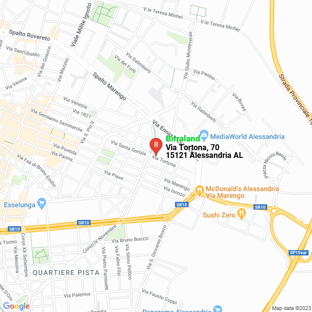 apri la mappa di Birraland