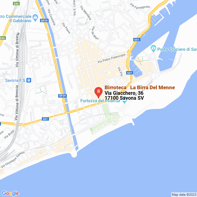 apri la mappa di Birroteca - La Birra Del Menne