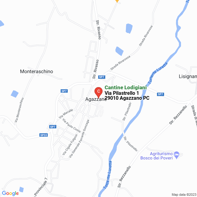 apri la mappa di Cantine Lodigiani