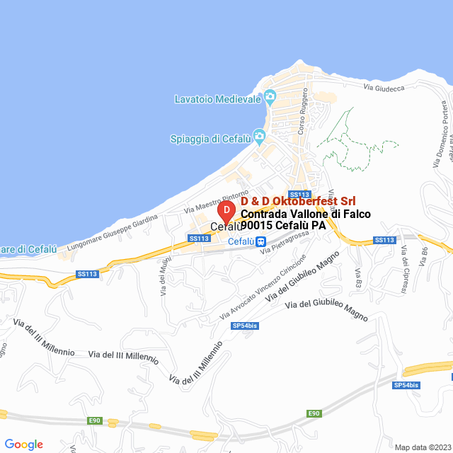 apri la mappa di D & D Oktoberfest Srl