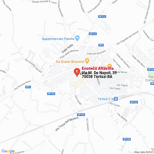 apri la mappa di Enoteca Altavilla