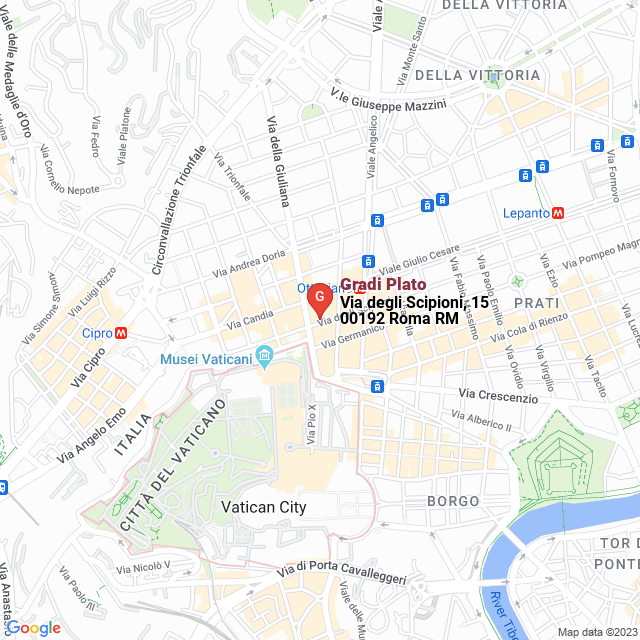 apri la mappa di Gradi Plato