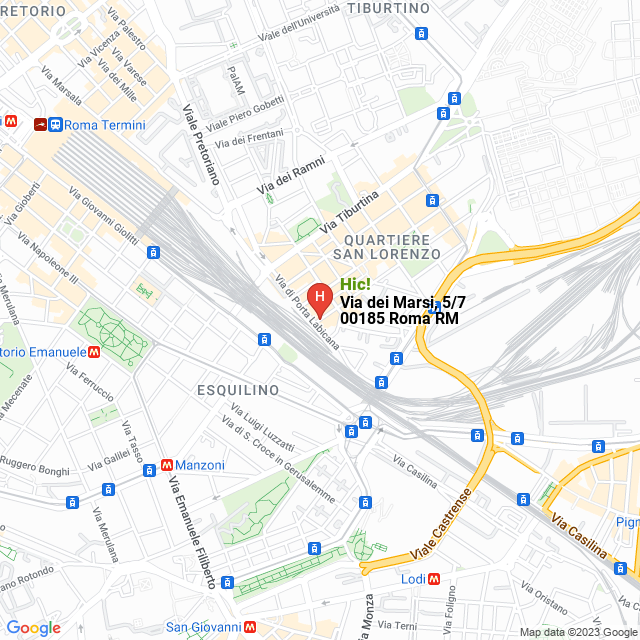 apri la mappa di Hic!