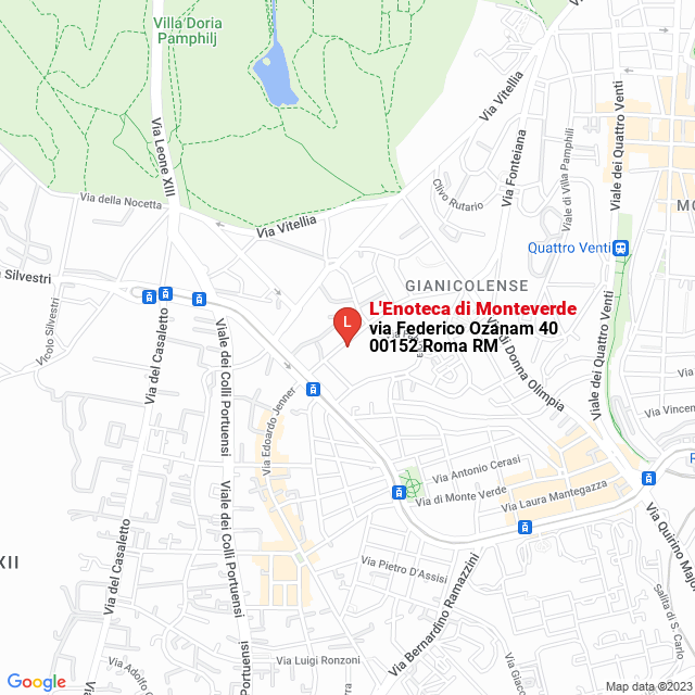 apri la mappa di L‘Enoteca di Monteverde