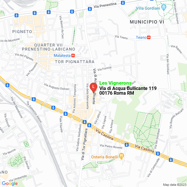 apri la mappa di Les Vignerons