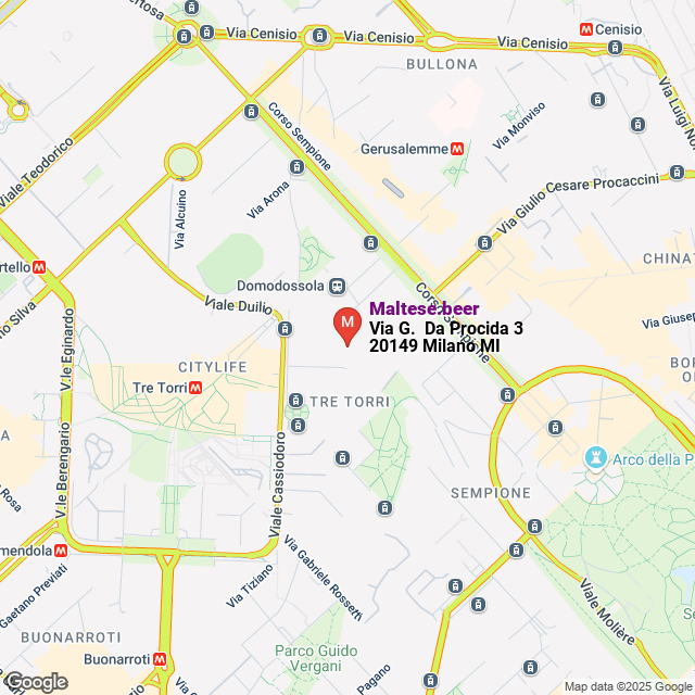 apri la mappa di Maltese.beer