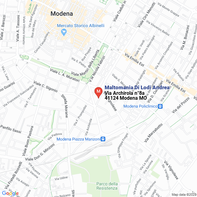 apri la mappa di Maltomania Di Lodi Andrea