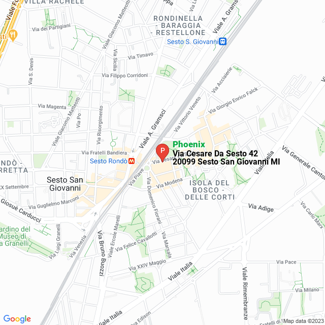 apri la mappa di Phoenix