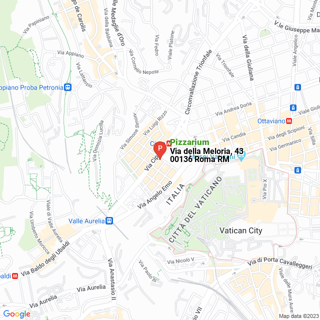 apri la mappa di Pizzarium