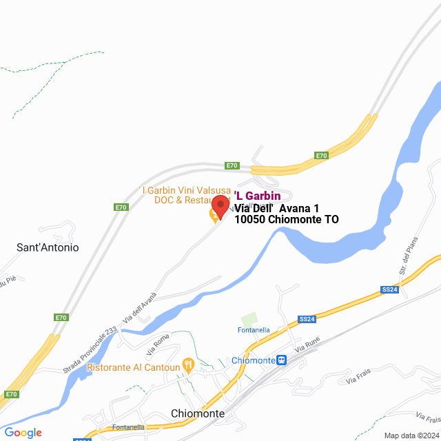 apri la mappa di ‘L Garbin