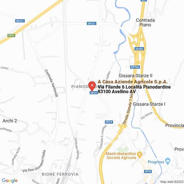 apri la mappa di A Casa Aziende Agricole S.p.A.