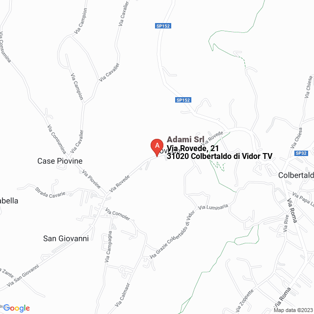 apri la mappa di Adami Srl