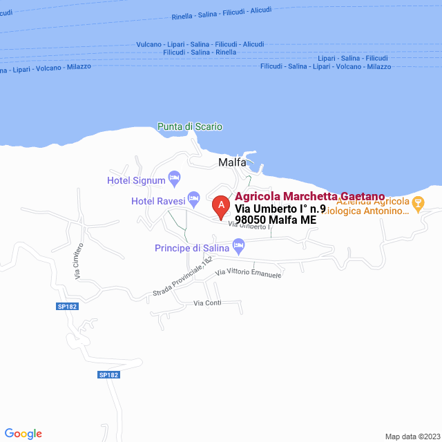 apri la mappa di Agricola Marchetta Gaetano