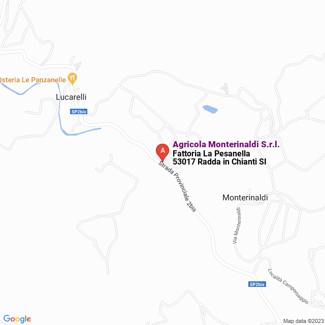 apri la mappa di Agricola Monterinaldi S.r.l.