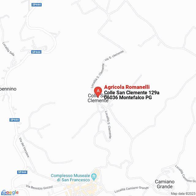 apri la mappa di Agricola Romanelli