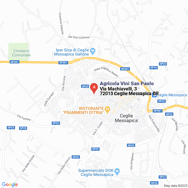 apri la mappa di Agricola Vini San Paolo