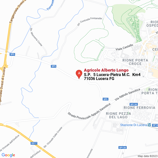 apri la mappa di Agricole Alberto Longo