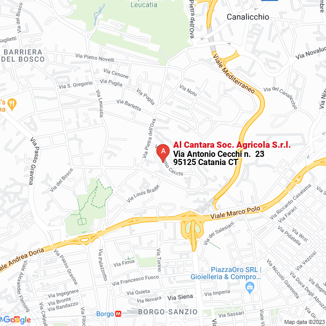 apri la mappa di Al-Cantara Soc. Agricola S.r.l.