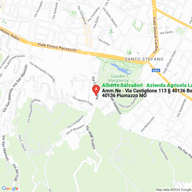 apri la mappa di Alberto Salvadori - Azienda Agricola La Battagliola