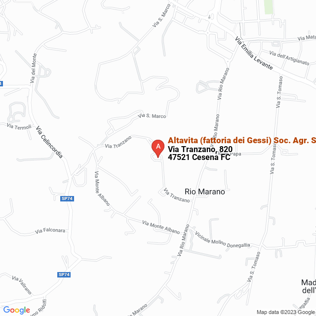 apri la mappa di Altavita (fattoria dei Gessi) Soc. Agr. S.r.l.