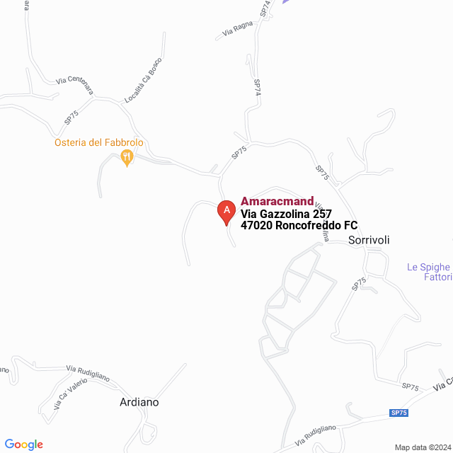 apri la mappa di Amaracmand