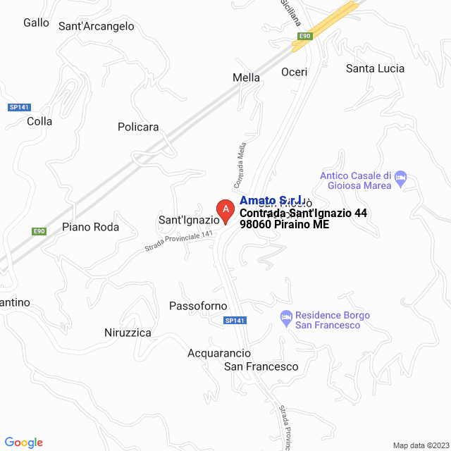 apri la mappa di Amato S.r.l.