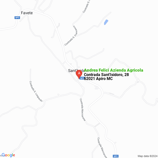 apri la mappa di Andrea Felici Azienda Agricola