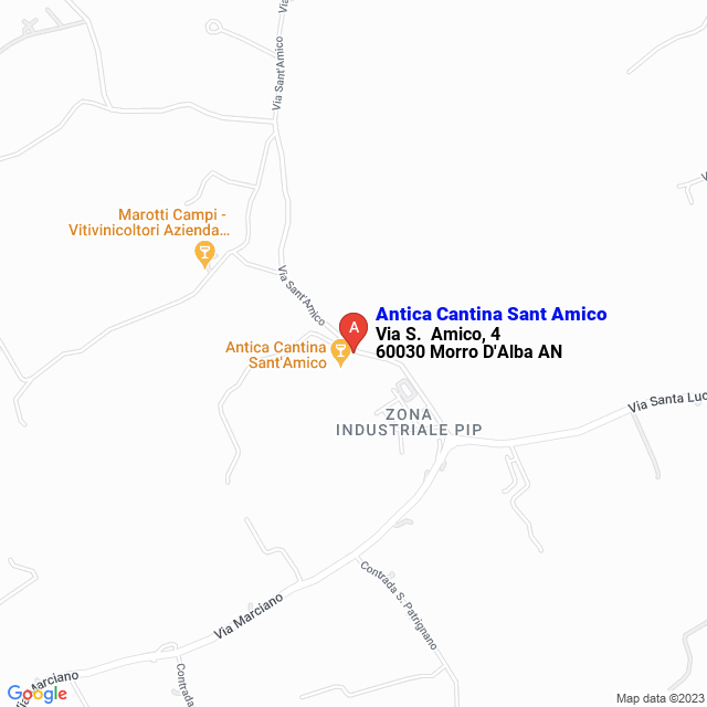 apri la mappa di Antica Cantina Sant Amico