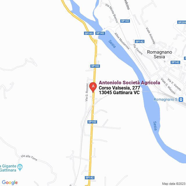 apri la mappa di Antoniolo Società Agricola