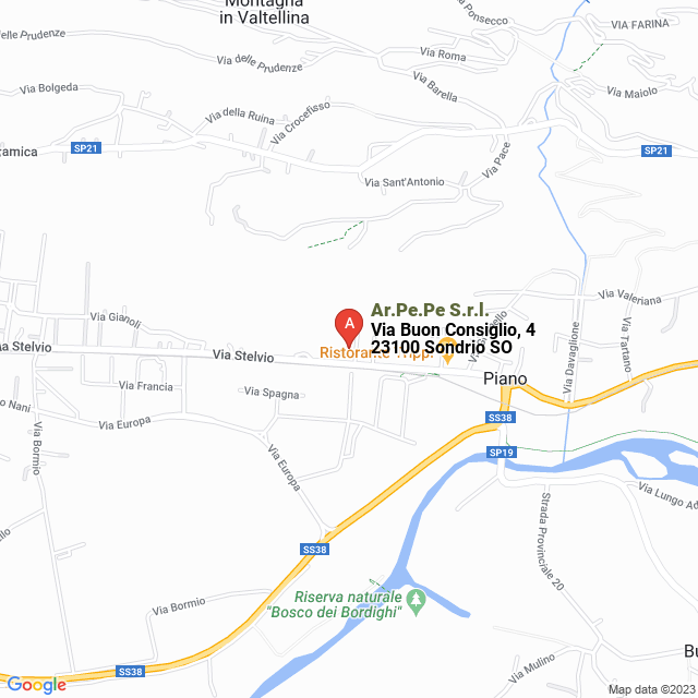 apri la mappa di Ar.Pe.Pe S.r.l.