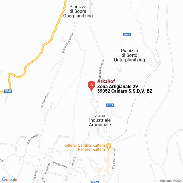 apri la mappa di Arkahof