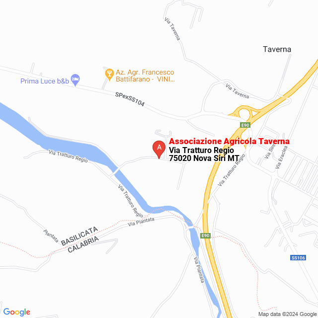 apri la mappa di Associazione Agricola Taverna