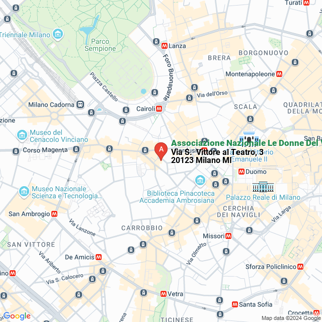 apri la mappa di Associazione Nazionale Le Donne Del Vino