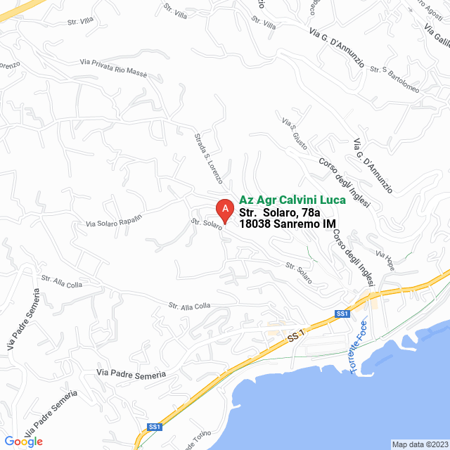 apri la mappa di Az Agr Calvini Luca