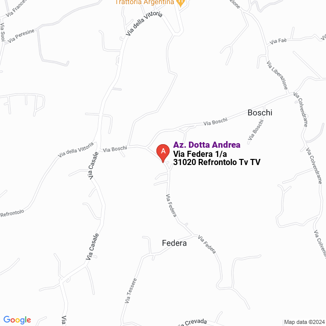 apri la mappa di Az. Dotta Andrea