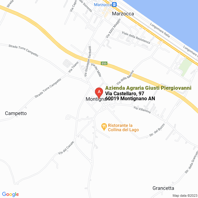 apri la mappa di Azienda Agraria Giusti Piergiovanni