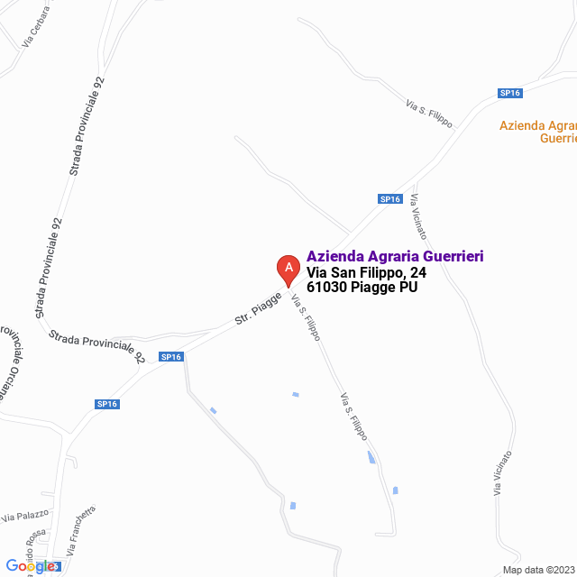 apri la mappa di Azienda Agraria Guerrieri