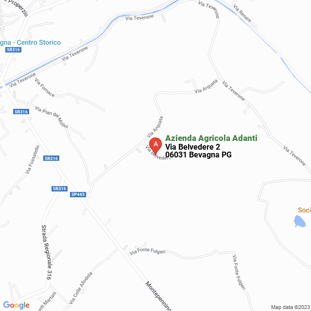 apri la mappa di Azienda Agricola Adanti