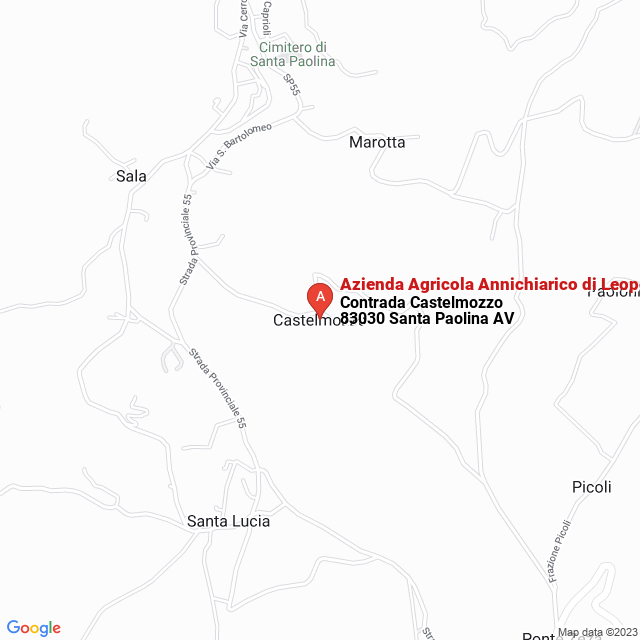 apri la mappa di Azienda Agricola Annichiarico di Leopoldo Annichiarico