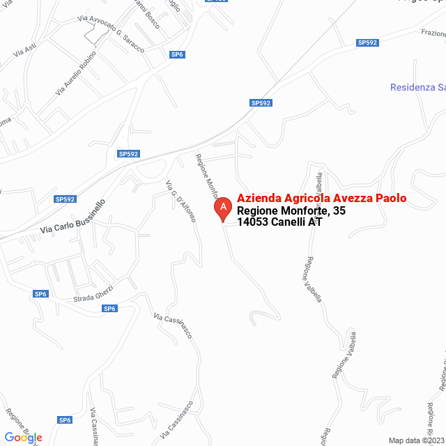 apri la mappa di Azienda Agricola Avezza Paolo