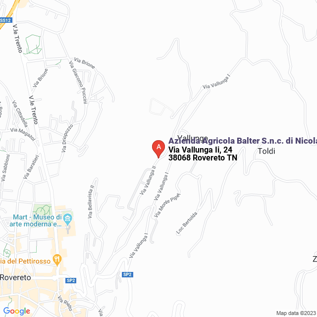 apri la mappa di Azienda Agricola Balter S.n.c. di Nicola Balter