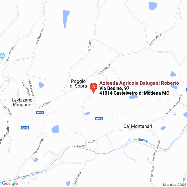 apri la mappa di Azienda Agricola Balugani Roberto