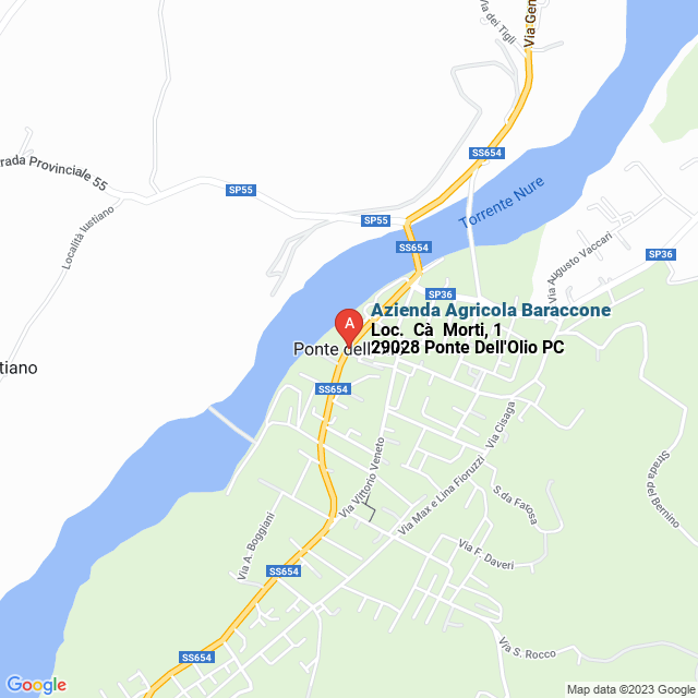 apri la mappa di Azienda Agricola Baraccone