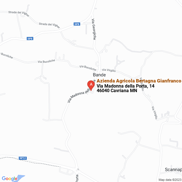 apri la mappa di Azienda Agricola Bertagna Gianfranco
