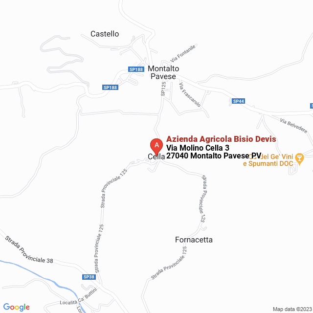 apri la mappa di Azienda Agricola Bisio Devis