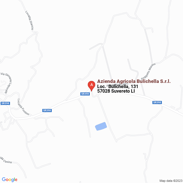 apri la mappa di Azienda Agricola Bulichella S.r.l.
