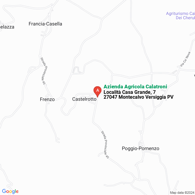 apri la mappa di Azienda Agricola Calatroni